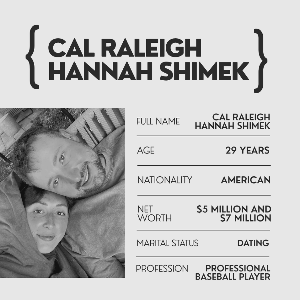 Cal Raleigh Hannah Shimek Net Worth