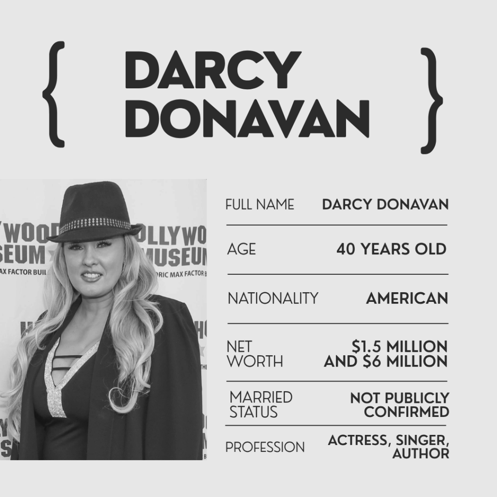 Darcy Donavan Net Worth
