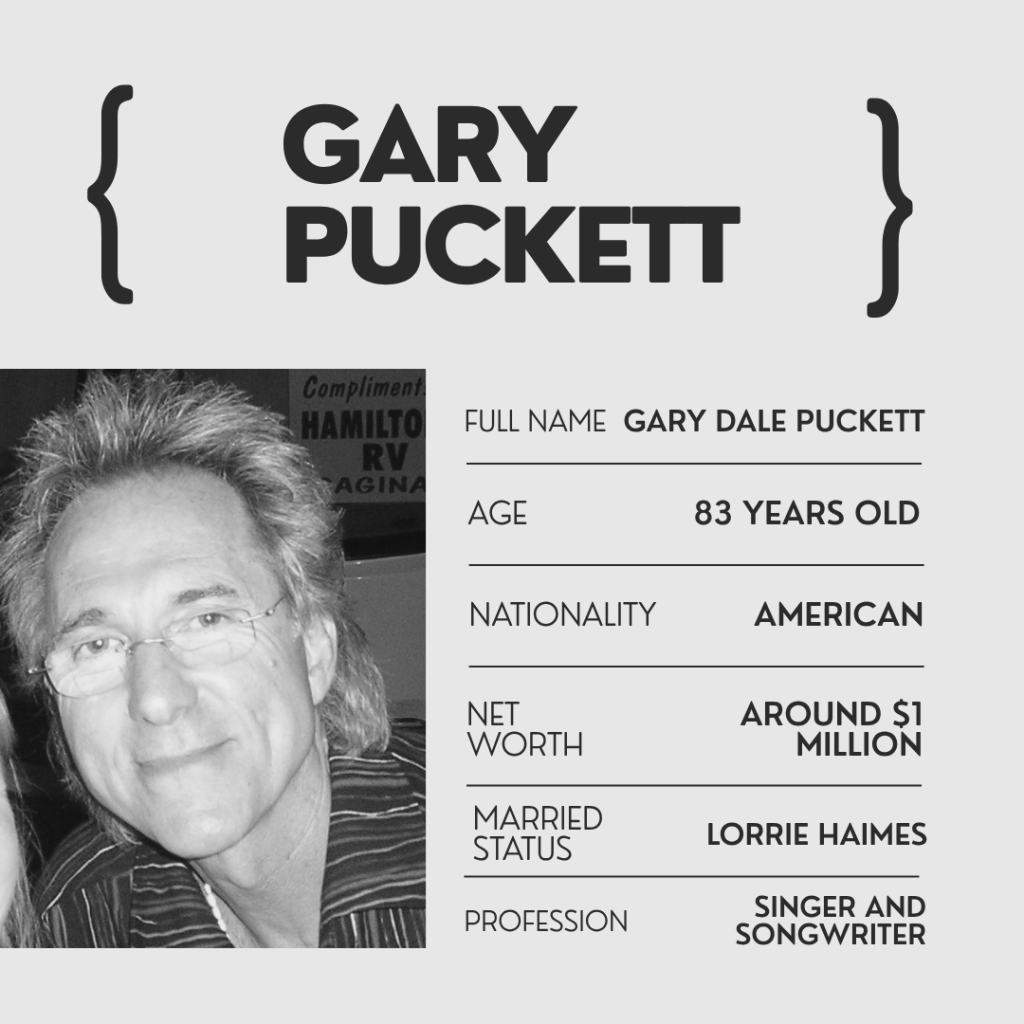 Gary Puckett Net Worth