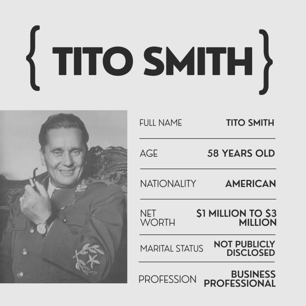 Tito Smith Net Worth